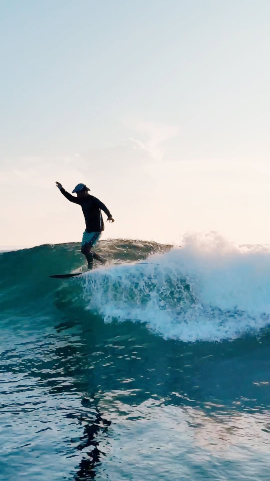 Morning surf session